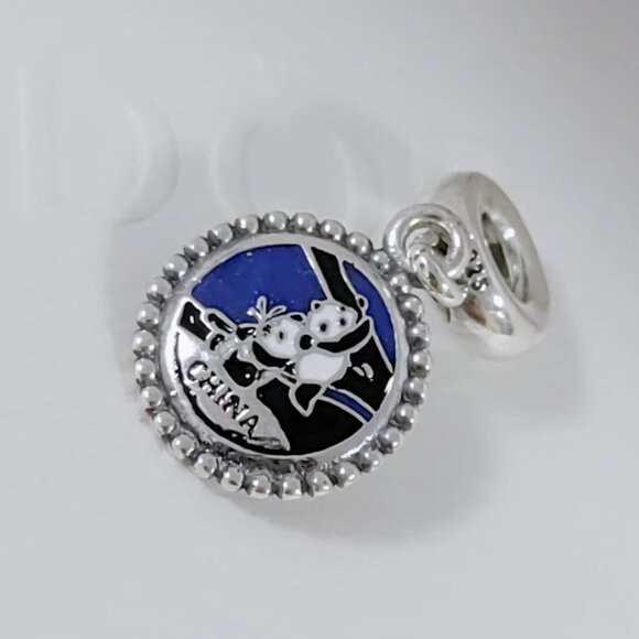 Pandora China Panda Exclusive Dangle Charm S925 Silver Bracelet Pendant with box - Picture 5 of 12